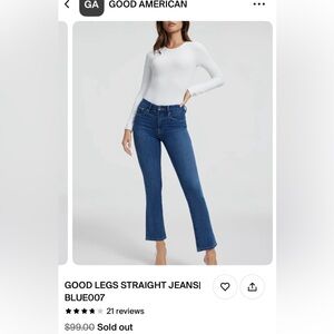 Good American Jeans Good Legs— size 18